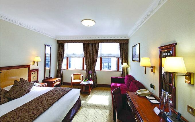 A comfortable double room at Grange Holborn Hotel