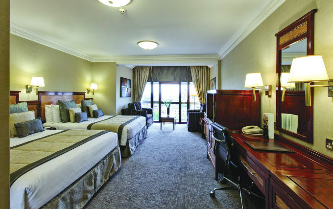 Quad room at Grange City Hotel