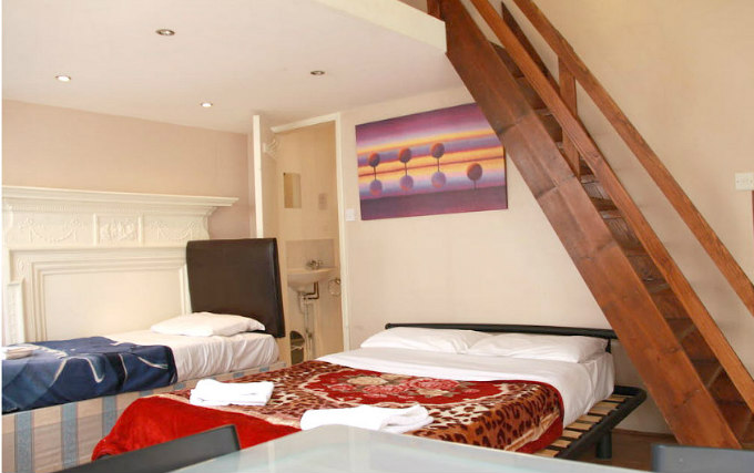 A typical room at Collingham Place Hotel