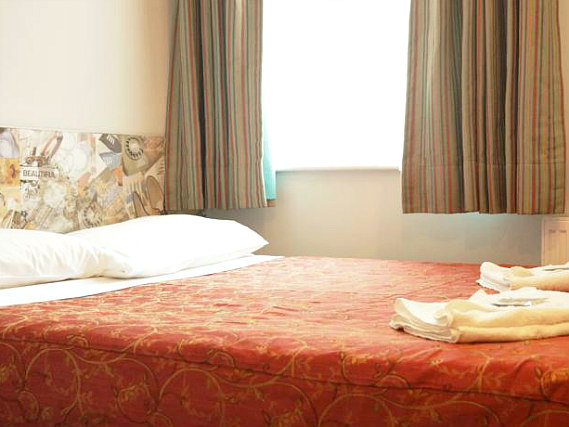 A double room at Hotel Balkan is perfect for a couple