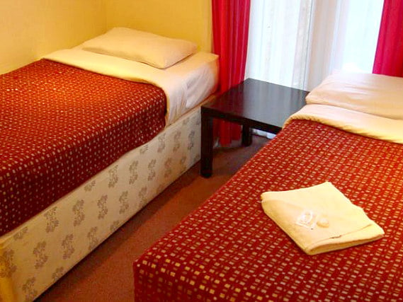 Triple rooms at Hotel Balkan are the ideal choice for groups of friends or families