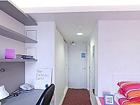 A typical study bedroom at the Southside Halls