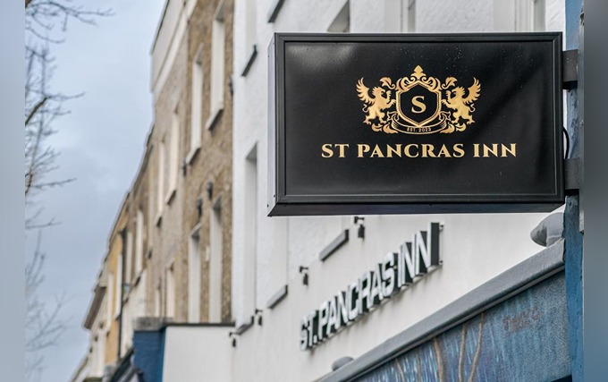 The exterior of St Pancras Inn