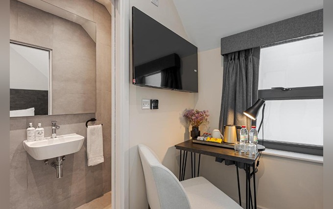 Enjoy a reviving hot drink in your room.