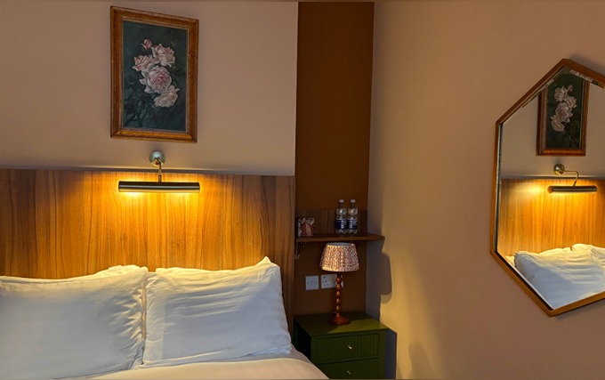 A typical double room at The Norfolk Paddington