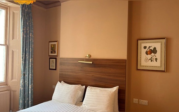 A typical double room at The Norfolk Paddington