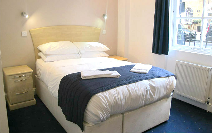 A double room at Alhambra Hotel