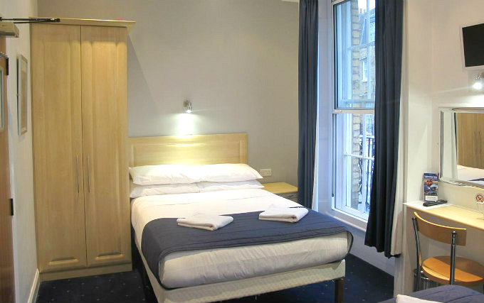 A double room at Alhambra Hotel