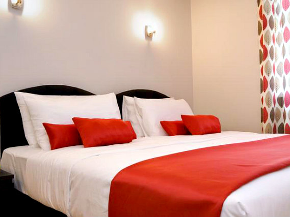 A double room at Hotel 82 London