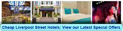Hotel a buon mercato a Liverpool Street 