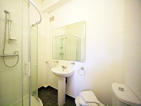 Il bagno dell' Eaton House Hotel