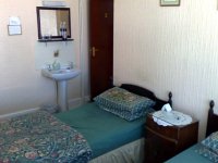 Una tipica stanza doppia del Woodville Hotel