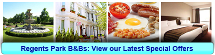 Prenota il Bed and Breakfast a Regents Park 