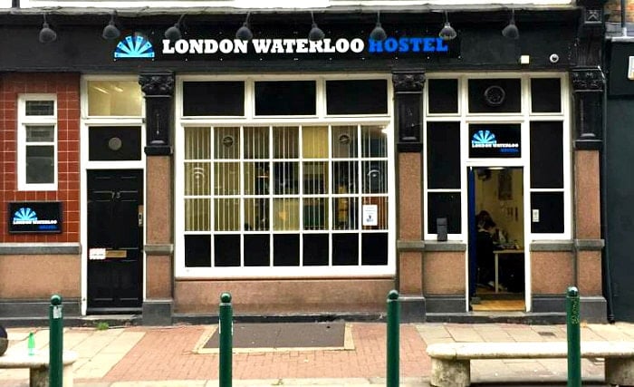 L'esterno dell'London Waterloo Hostel