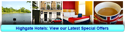 Hotel a Highgate, Londra: prenota ora per solo £21.14 a persona!