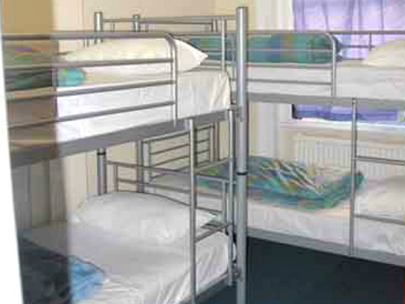 A typical dorm room at West Two Hostel London