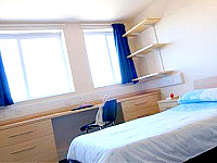 Una tipica camera singola all’Harrow Hall