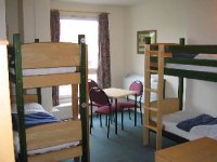 A typical dorm room at YHA London - St Pancras