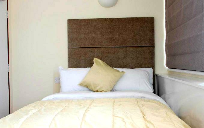 A comfortable double room at SO Kings Cross Hotel