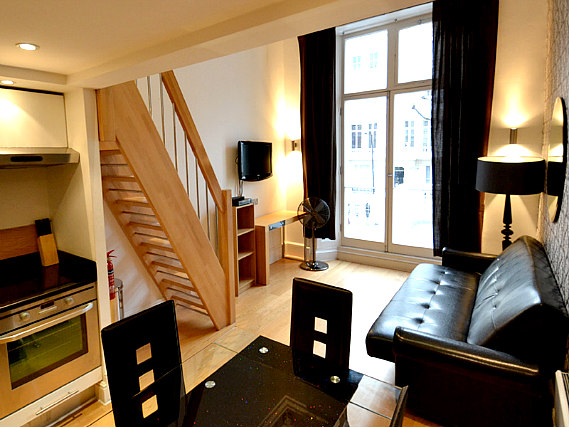 Un’area comune a Hyde Park Suites