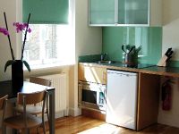 The kitchen at 146 Suites Gloucester Place