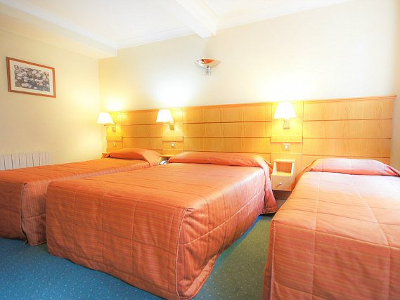 Triple rooms are the ideal choice for groups of friends or families