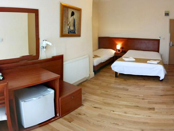 Triple rooms at Corner House Hotel are the ideal choice for groups of friends or families