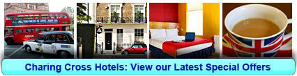 Hotel a Charing Cross, Londra: prenota ora per solo £18.00 a persona!