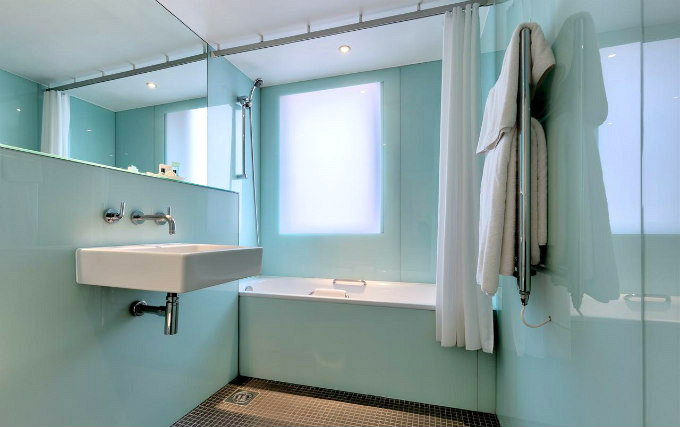 Relax in the bath after a long day