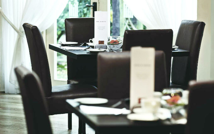 Enjoy dinner in the dining room