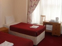 A Typical Twin Room at Hotel Balkan