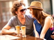 Couple with Coffee
