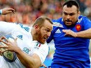 Rugby World Cup 2015 at Twickenham, France Vs Italy