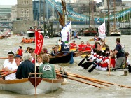 The Great River Race at River Thames