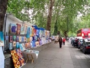 Bayswater open air artists exhibition