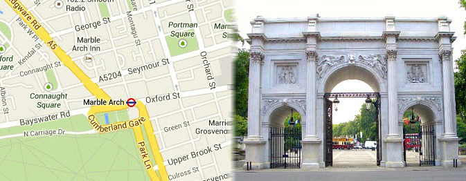 London Marble Arch Guide