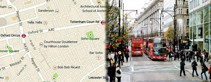 Hotels near Oxford Street