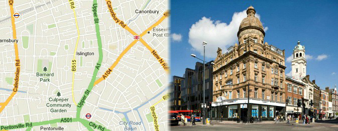 Hotels near Islington