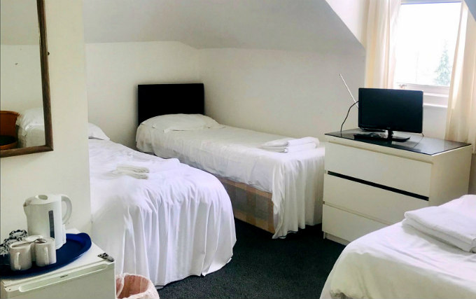 Triple rooms are great for friends and family sharing