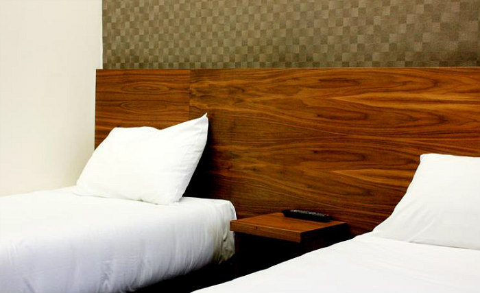 A twin room at Park Hotel London is perfect for two guests