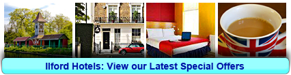 Ilford Hotels: Book from only £18.50 per person!