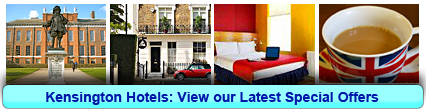 Kensington Hotels: Book from only £12.25 per person!