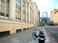 From directly outside the centrally located apartments you can see London's BFI IMAX building