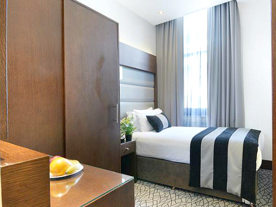 Single rooms at Best Western Paddington Court Suites provide privacy