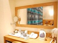 Enjoy tea and coffee making facilities, telephone and use of a hair dryer 