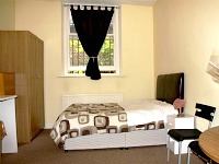 A typical double room at 37 Collingham Place